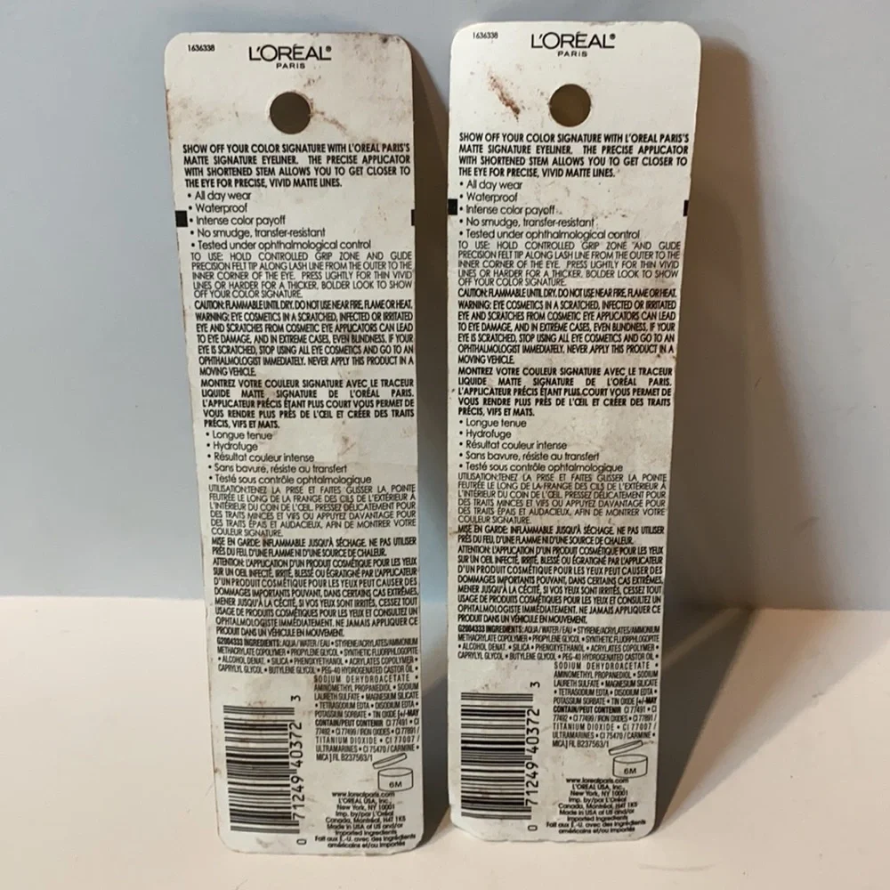 L’Oréal 2 Matte Signature Liquid Eyeliner Greige (720) - Picture 2 of 5